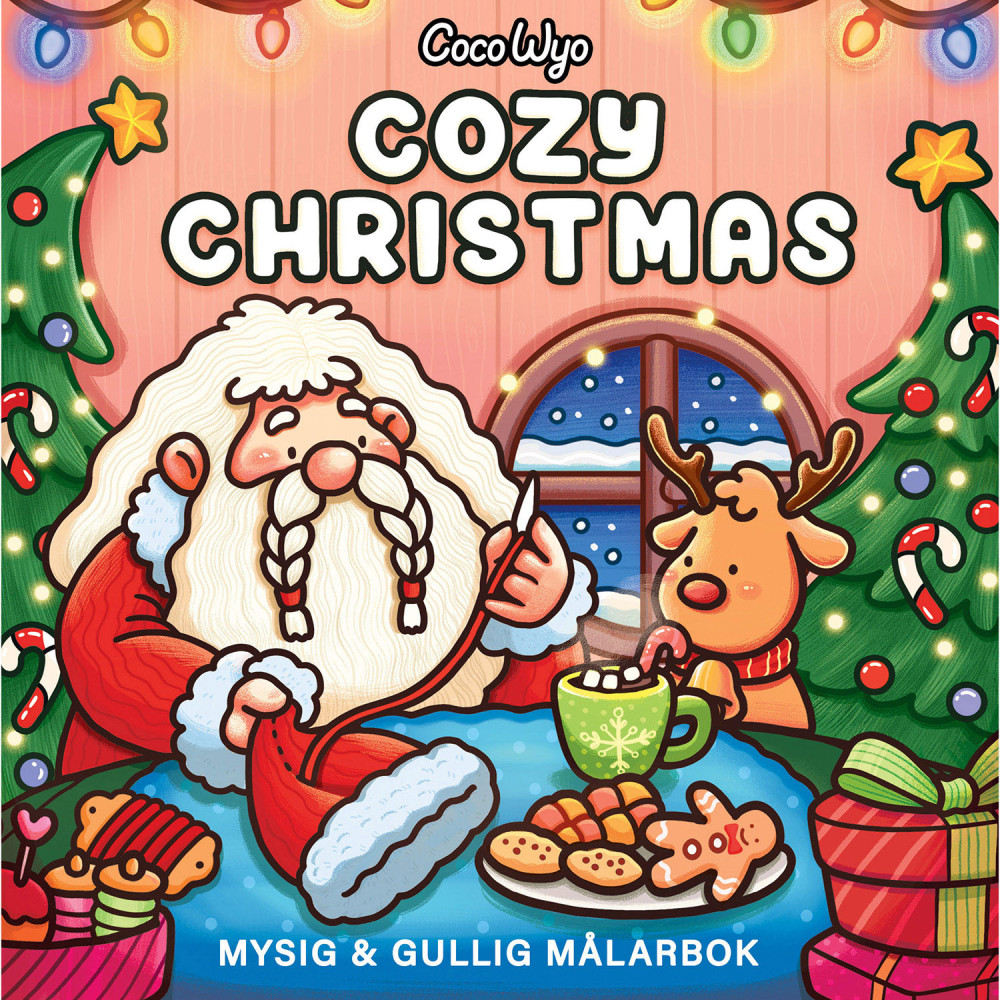 Produktbild för Målarbok : Cozy Christmas