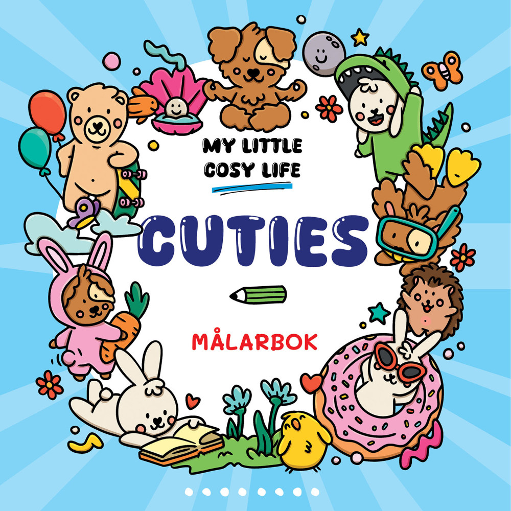 Produktbild för Målarbok : Cozy Cuties
