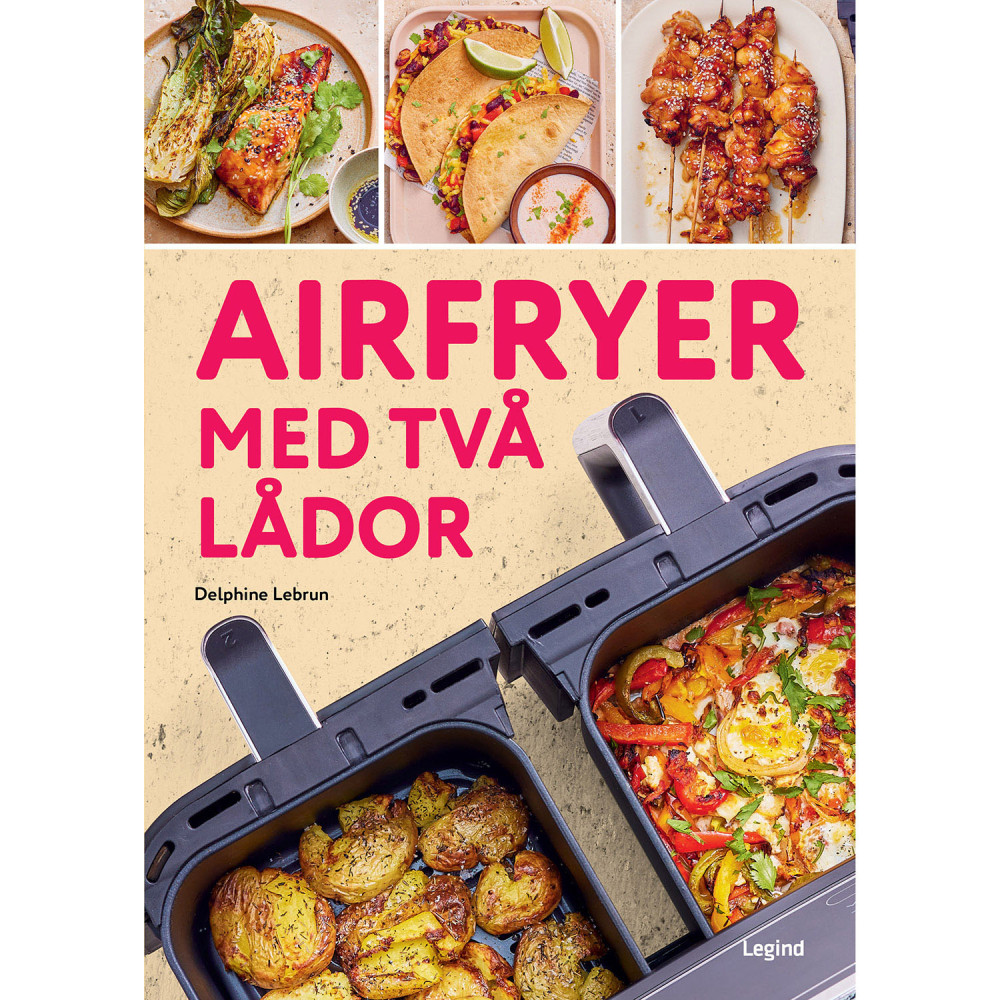 Produktbild för Airfryer med två lådor : dubbel så bra