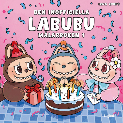Legind LABUBU Den inofficiella Målarboken 1