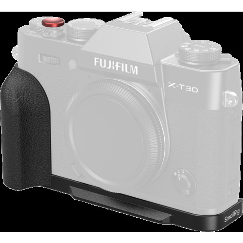 SMALLRIG SmallRig 5663 L-Shaped Mount Plate with Silicone Handle for FUJIFILM X-T30 / T30 II / T30 III Black