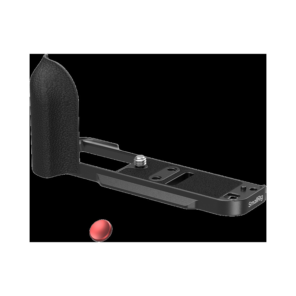 Produktbild för SmallRig 5663 L-Shaped Mount Plate with Silicone Handle for FUJIFILM X-T30 / T30 II / T30 III Black