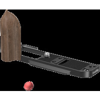 Produktbild för SmallRig 5666 L-Shaped Mount Plate with Wooden Handle for FUJIFILM X-T30 / T30 II / T30 III Black