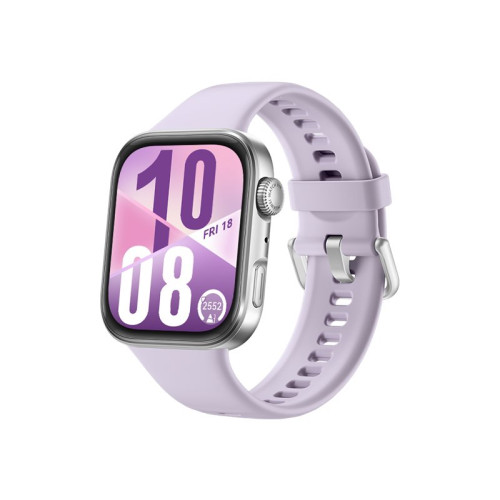 Huawei Huawei Watch Fit 4 - aluminiumlegering - smart klocka med rem - lila - aluminiumlila