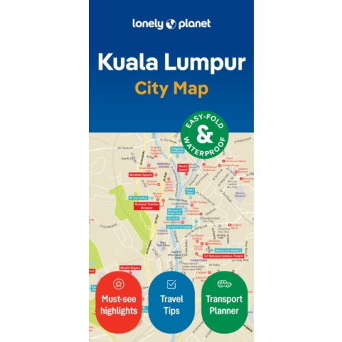 Lonely Planet Lonely Planet Kuala Lumpur City Map (bok, eng)