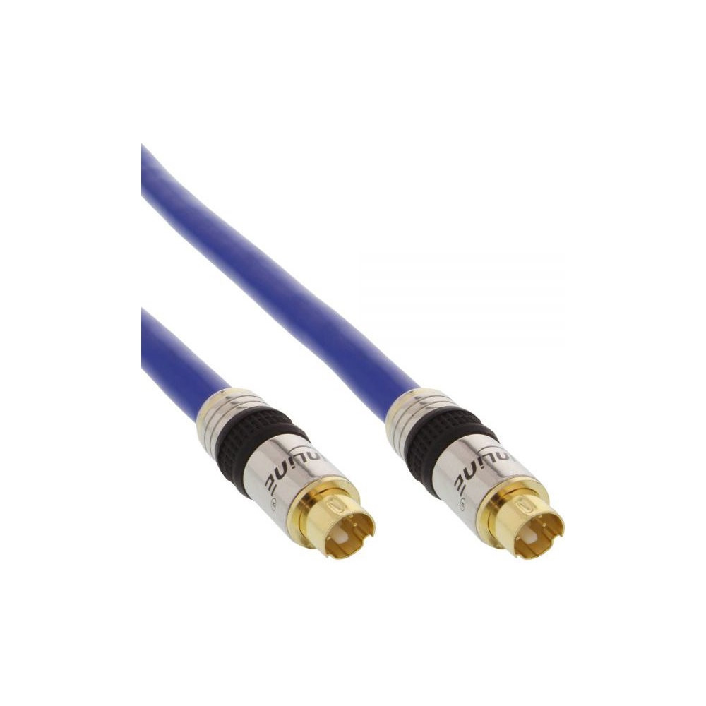 Produktbild för InLine Premium - videokabel - S-Video - 10 m