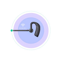 Produktbild för Yealink BH71 Series Workstation - headset - USB-A via Bluetooth-adapter