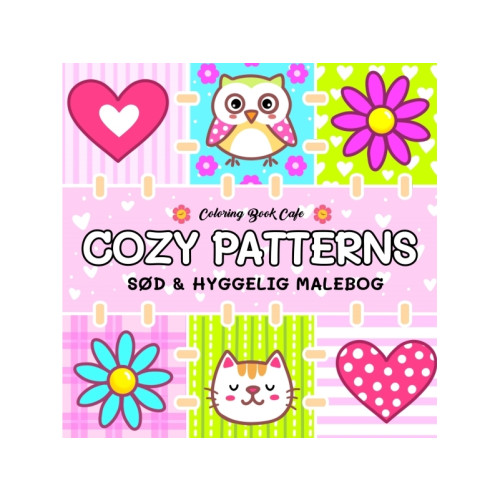 Legind Målarbok: Cozy Pattern – Cozy Coloring | Coloring Book Cafe...