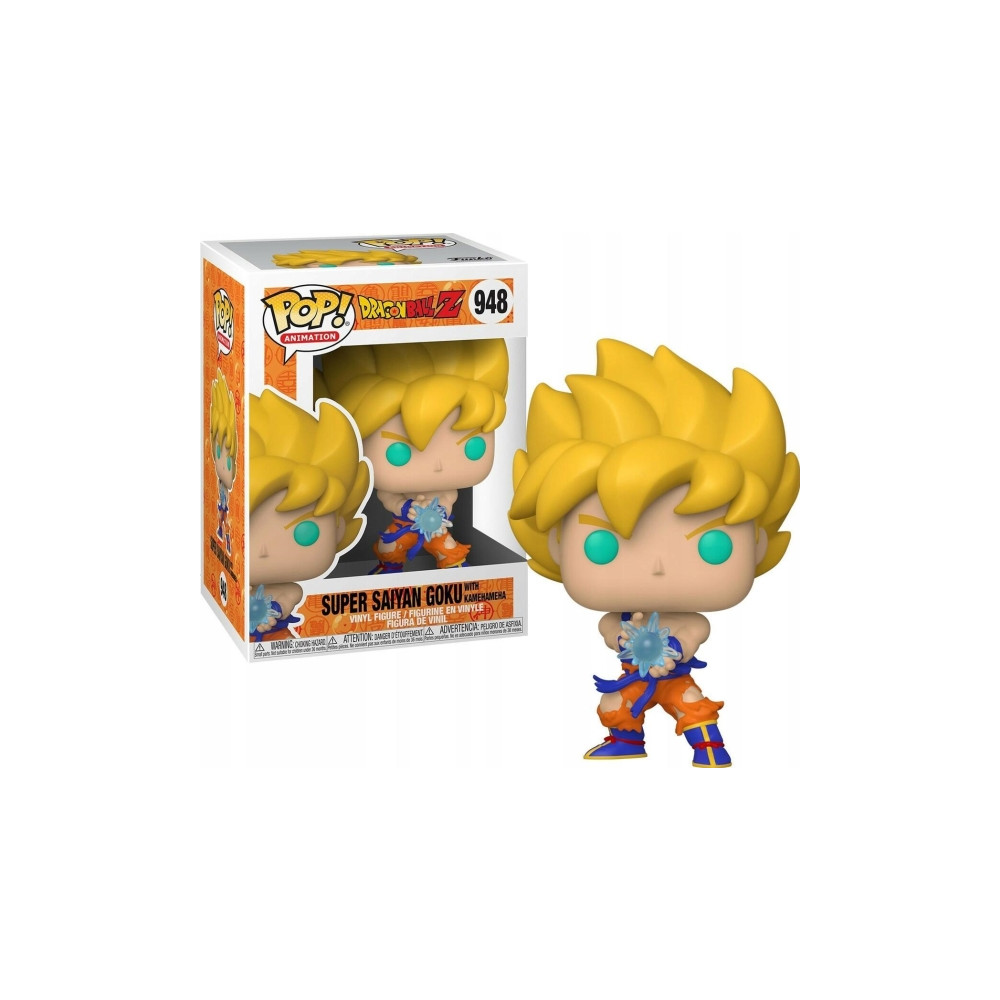Produktbild för FUNKO POP! Super Saiyan Goku with Kamehameha, Samlarfigur, A...