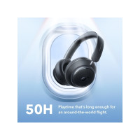 Produktbild för Soundcore Space Q45 - hörlurar med mikrofon - 3,5 mm kontakt