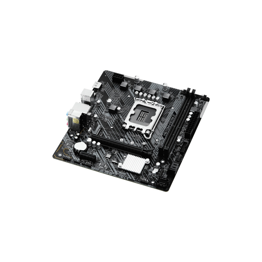 Produktbild för ASRock H610M-H2/M.2 - moderkort - micro ATX - LGA1700-uttag - H610