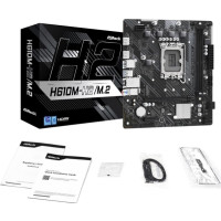 Produktbild för ASRock H610M-H2/M.2 - moderkort - micro ATX - LGA1700-uttag - H610