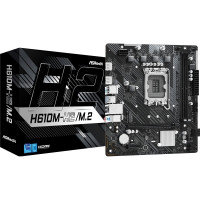 Produktbild för ASRock H610M-H2/M.2 - moderkort - micro ATX - LGA1700-uttag - H610