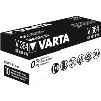 Produktbild för Varta V 364 batteri - silveroxid