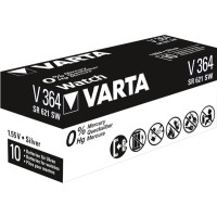 Produktbild för Varta V 364 batteri - silveroxid