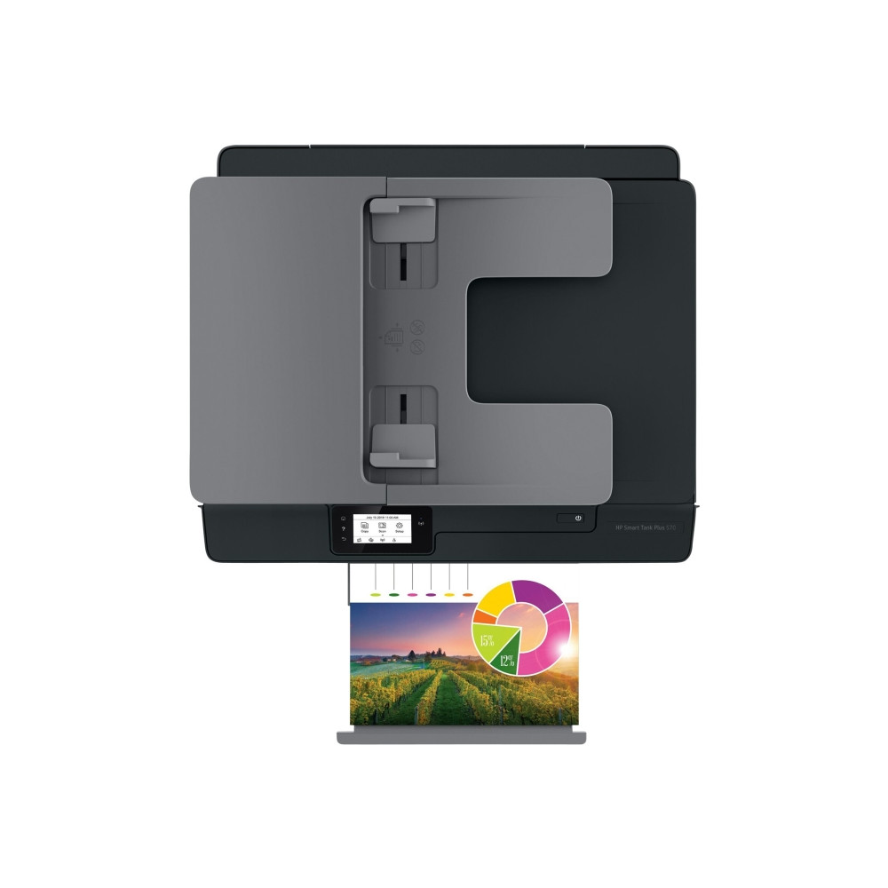Produktbild för HP Smart Tank Plus 570 Wireless All-in-One - multifunktionsskrivare - färg