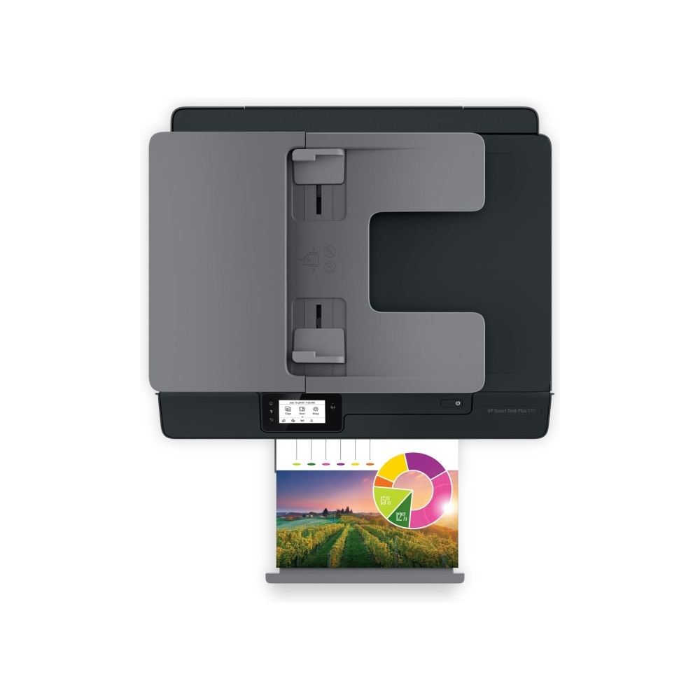 Produktbild för HP Smart Tank Plus 570 Wireless All-in-One - multifunktionsskrivare - färg