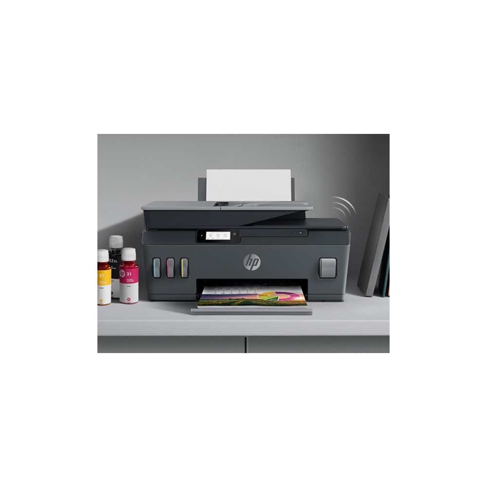 Produktbild för HP Smart Tank Plus 570 Wireless All-in-One - multifunktionsskrivare - färg