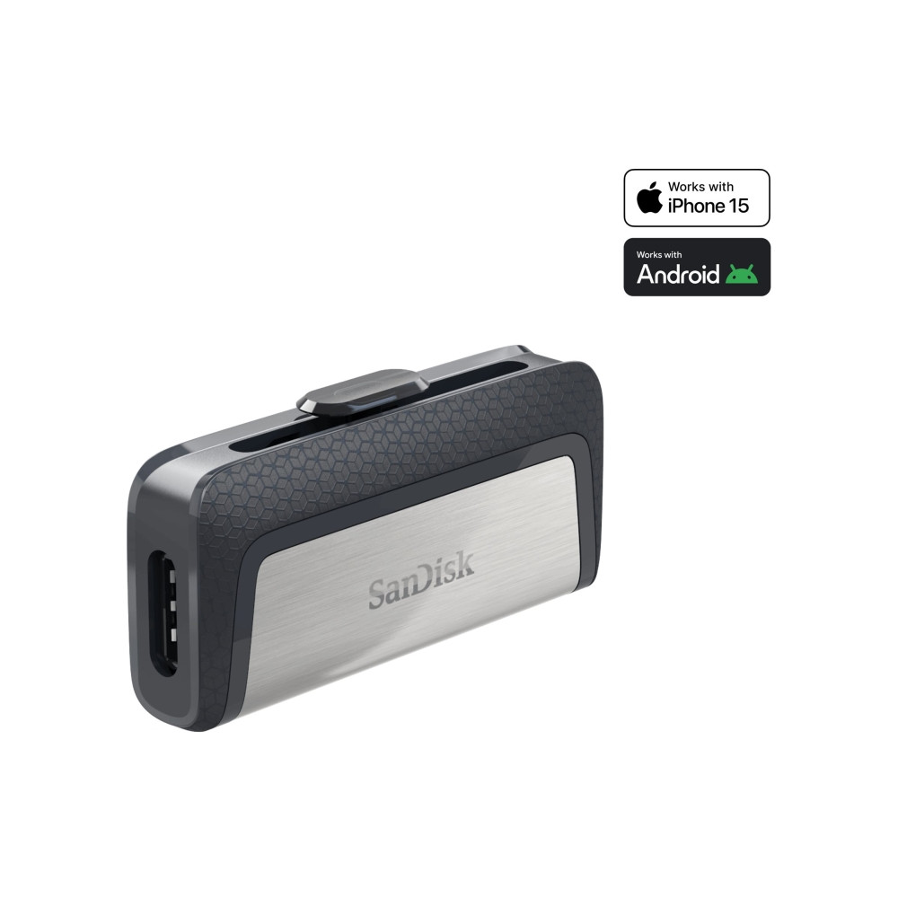 Produktbild för SanDisk Ultra Dual - USB flash-enhet - 64 GB