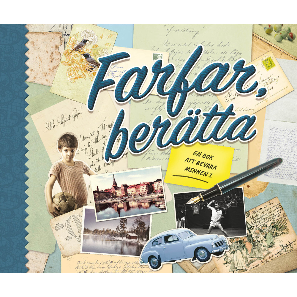Produktbild för Farfar, berätta (inbunden)