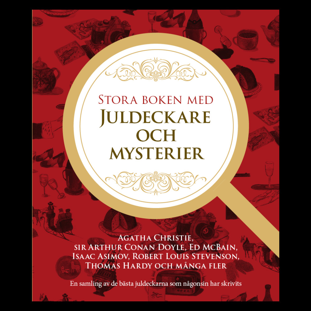 Produktbild för Stora boken med juldeckare och mysterier (inbunden)