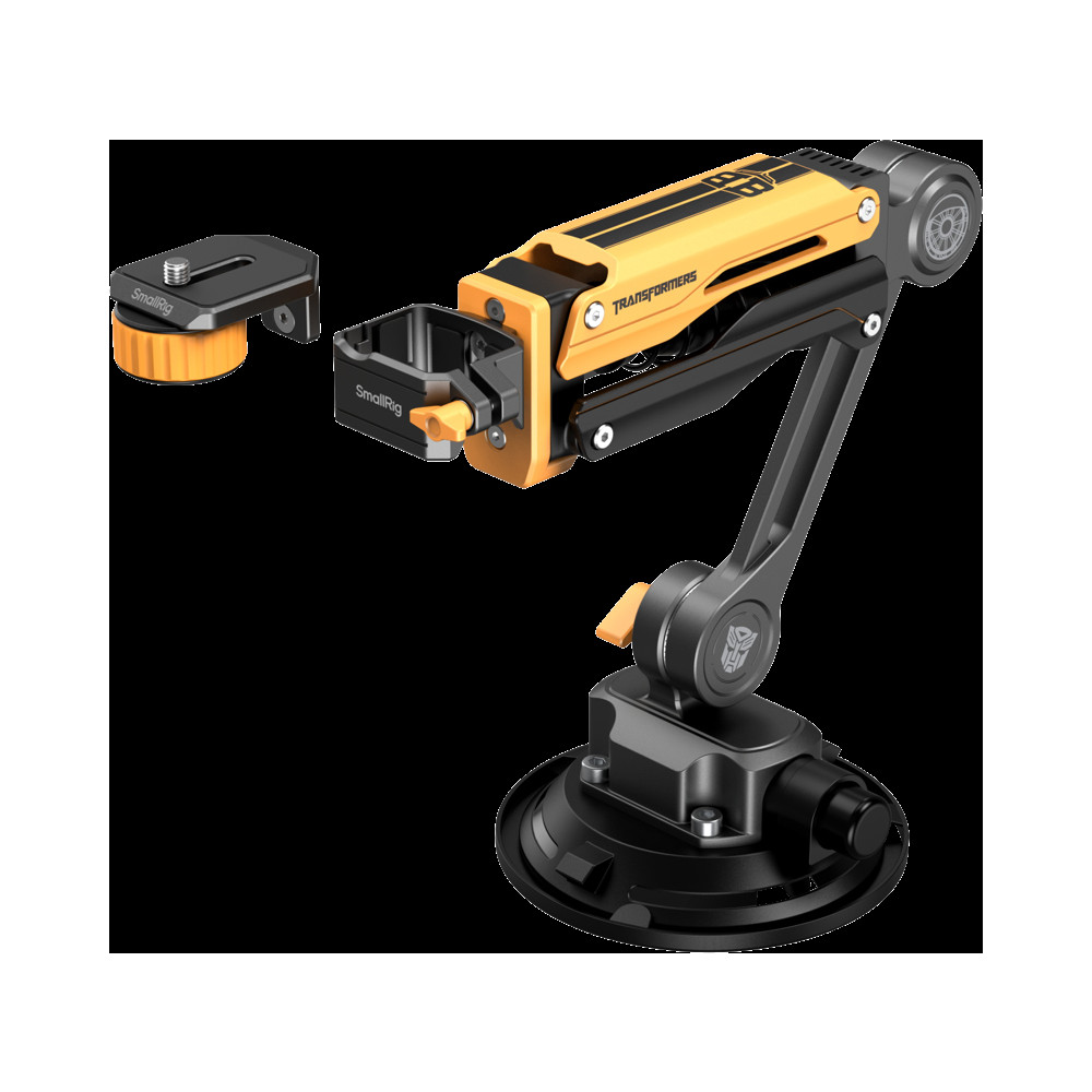 Produktbild för SmallRig 5528 mini Shock Absorber Arm for DJI Osmo Pocket 3 / GoPro HERO13 / Insta360 X4（BumbleBee)