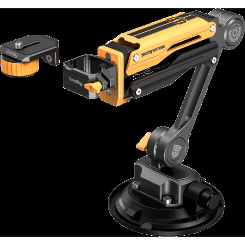 SMALLRIG SmallRig 5528 mini Shock Absorber Arm for DJI Osmo Pocket 3 / GoPro HERO13 / Insta360 X4（BumbleBee)