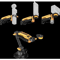 Produktbild för SmallRig 5528 mini Shock Absorber Arm for DJI Osmo Pocket 3 / GoPro HERO13 / Insta360 X4（BumbleBee)