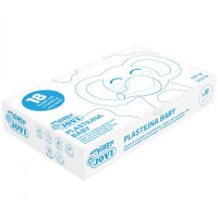Produktbild för Modellera PLASTILINA Baby 18x38g röd