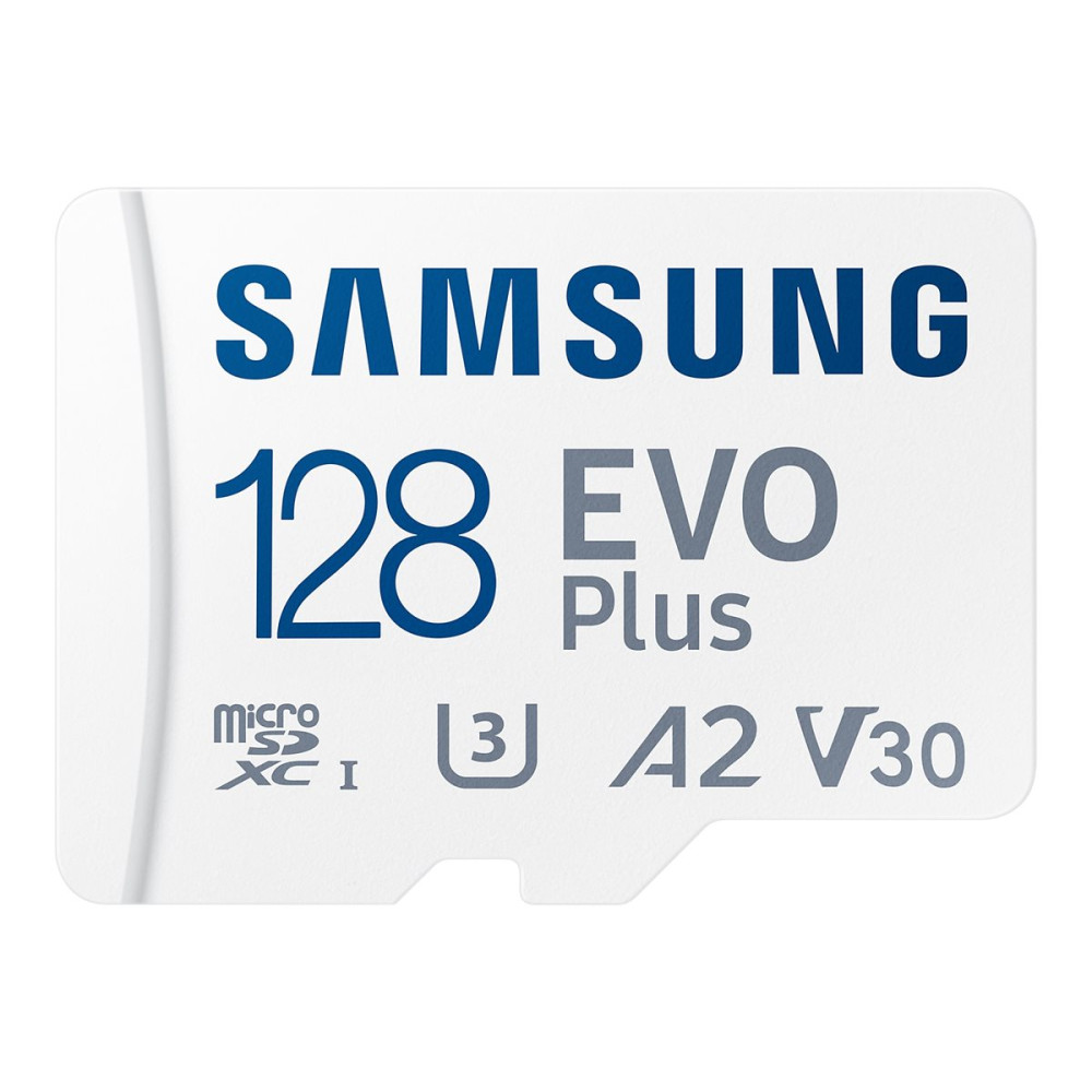 Produktbild för Samsung EVO Plus MB-MC128S - flash-minneskort - 128 GB - mikroSDXC UHS-I