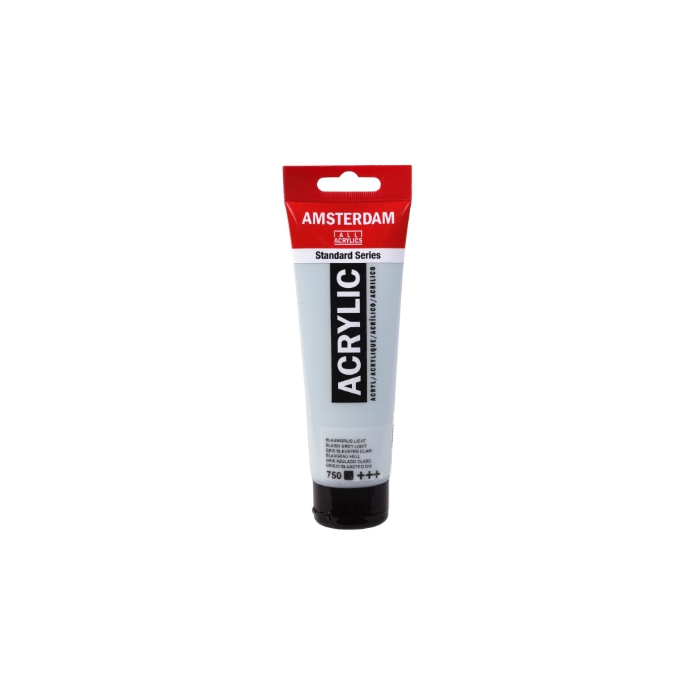 Produktbild för Amsterdam Standard Series Acrylic Tube Bluish Grey Light 750