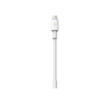 Produktbild för Belkin Lightning Audio + Charge RockStar - ljud-/laddningskabel - Lightning / ljud - 11.5 cm