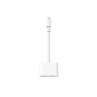 Produktbild för Belkin Lightning Audio + Charge RockStar - ljud-/laddningskabel - Lightning / ljud - 11.5 cm