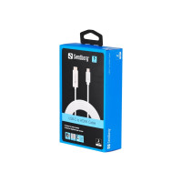 Produktbild för Sandberg kabel för video / ljud - HDMI / USB - 2 m
