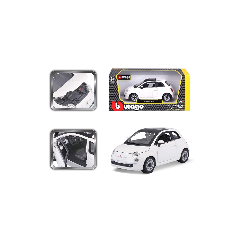 Produktbild för BBURAGO 18-22106, Stadsbilsmodell, Förmonterad, 1:24, FIAT 5...