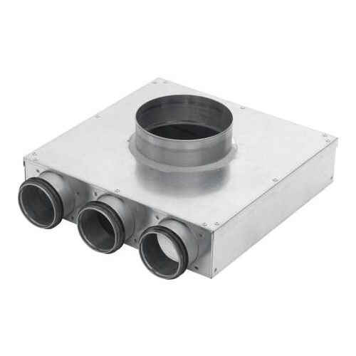 LINDAB LINDAB InDomo ventilationsbox PVCU 100 för ventil ø100 med 1...