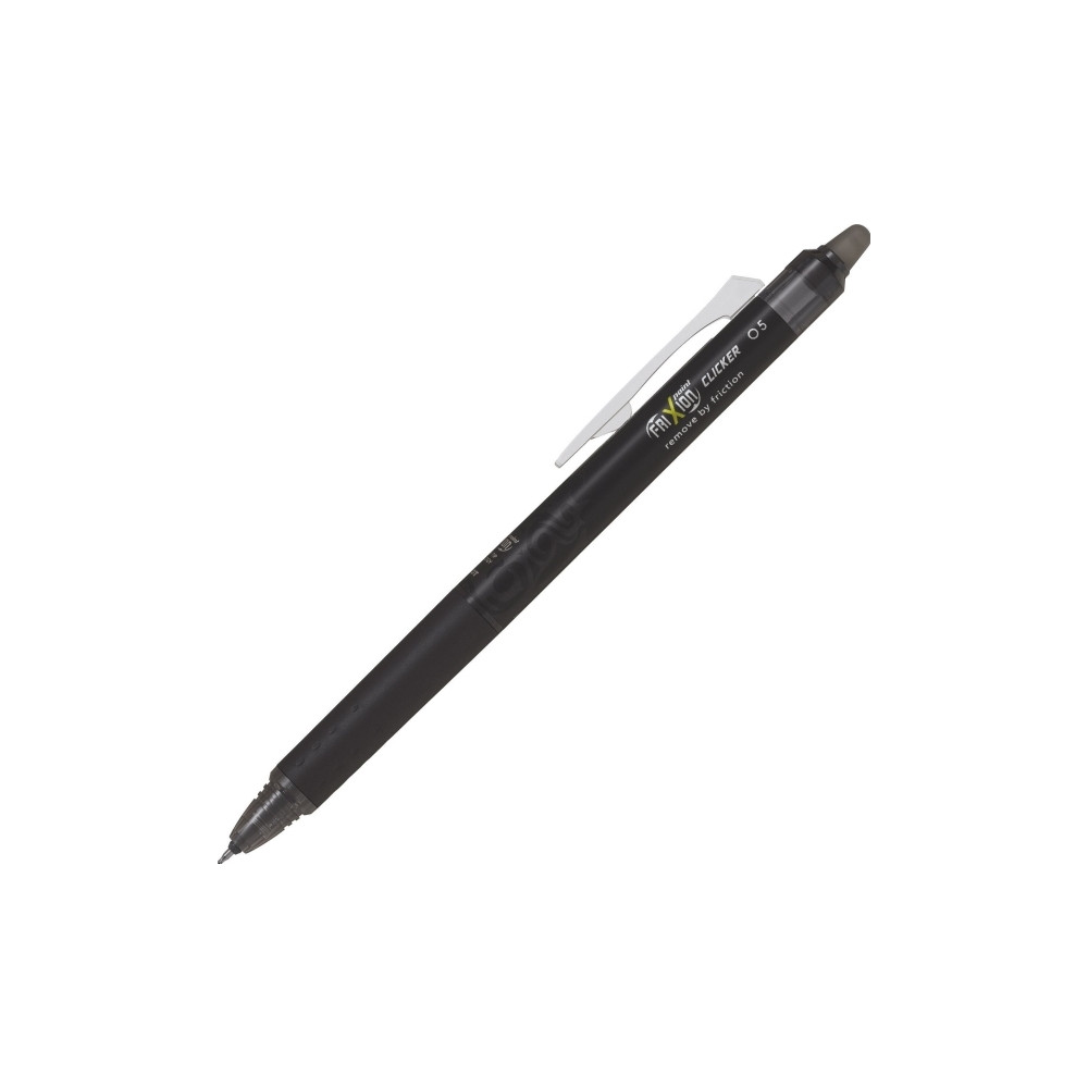 Produktbild för Rullpen Pilot FriXion Point påfyllningsbar 0,5 mm svart – 12...
