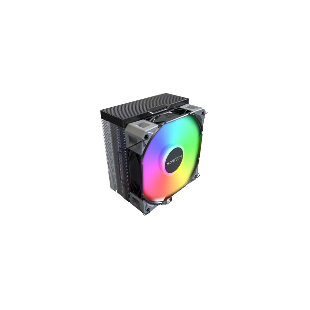 Produktbild för MONTECH NX400 Black CPU-kylare ARGB – 120 mm svart (NX400 BL...