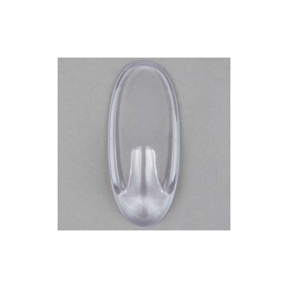 Produktbild för 3M krokar för dörr 2 st utomhus i transparent plast 17091 Co...