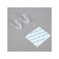 Produktbild för 3M krokar för dörr 2 st utomhus i transparent plast 17091 Co...