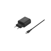 Produktbild för Belkin BoostCharge 3-in-1 trådlöst laddställ - magnetisk, hopfällbar, med Qi2 - + växelströmsadapter - 15 watt