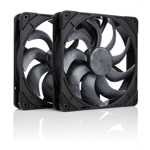 NOCTUA Noctua NF-A14x25 G2 PWM Sx2-PP chromax.black chassifläkt 140...