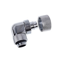 Produktbild för Alphacool Eiszapfen 16/10mm compression fitting 90° rotatable G1/4 - inpassning till vätskekylsystem