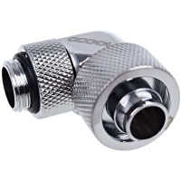 Produktbild för Alphacool Eiszapfen 16/10mm compression fitting 90° rotatable G1/4 - inpassning till vätskekylsystem