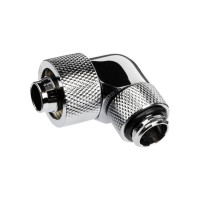 Produktbild för Alphacool Eiszapfen 16/10mm compression fitting 90° rotatable G1/4 - inpassning till vätskekylsystem