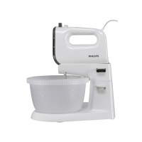 Produktbild för Philips Viva Collection HR3745 - mixer - vit/cashmeregrå