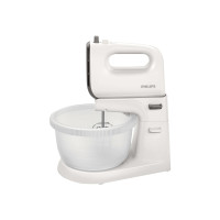 Produktbild för Philips Viva Collection HR3745 - mixer - vit/cashmeregrå