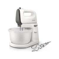 Produktbild för Philips Viva Collection HR3745 - mixer - vit/cashmeregrå
