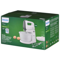 Produktbild för Philips Viva Collection HR3745 - mixer - vit/cashmeregrå