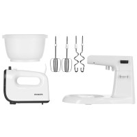 Produktbild för Philips Viva Collection HR3745 - mixer - vit/cashmeregrå